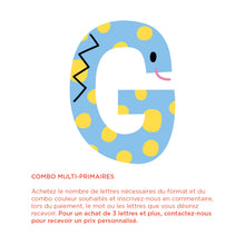 Charger l'image dans la galerie, Autocollants muraux - Abécédé