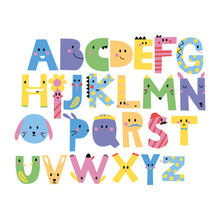 Charger l'image dans la galerie, Autocollants muraux - Abécédé