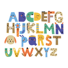 Charger l'image dans la galerie, Autocollants muraux - Abécédé