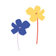 Charger l'image dans la galerie, Autocollants muraux - Elle écoute pousser les fleurs