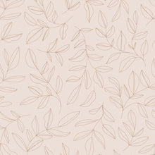 Load image into Gallery viewer, Self-adhesive Wallpaper - Inked leaf