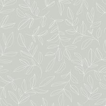 Load image into Gallery viewer, Self-adhesive Wallpaper - Inked leaf