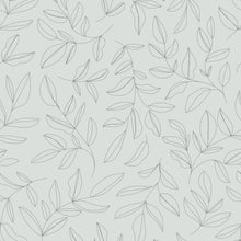 Load image into Gallery viewer, Self-adhesive Wallpaper - Inked leaf