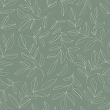 Load image into Gallery viewer, Self-adhesive Wallpaper - Inked leaf