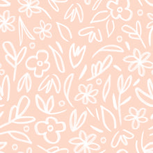 Load image into Gallery viewer, Self-adhesive Wallpaper - Sketched flowers