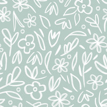 Load image into Gallery viewer, Self-adhesive Wallpaper - Sketched flowers