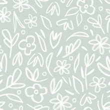Load image into Gallery viewer, Self-adhesive Wallpaper - Sketched flowers