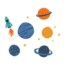 Charger l'image dans la galerie, Autocollants muraux - Ti-Guy la lune