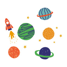 Charger l'image dans la galerie, Autocollants muraux - Ti-Guy la lune