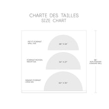 Charger l'image dans la galerie, Autocollant mural - Douce moitié - aquarelle