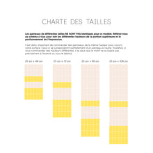 Charger l'image dans la galerie, Papier peint autocollant - De bas en haut, de haut en bas