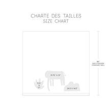 Load image into Gallery viewer, Wall stickers - An elephant in pajamas