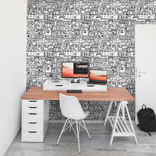 Charger l'image dans la galerie, Papier peint autocollant - Le quartier