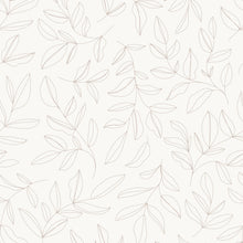 Load image into Gallery viewer, Self-adhesive Wallpaper - Inked leaf