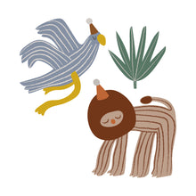 Load image into Gallery viewer, Wall stickers - Marie-Plume and Jean-Poil kit