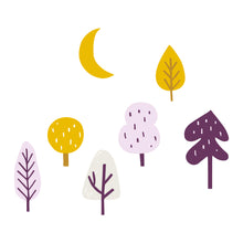 Load image into Gallery viewer, Wall stickers - Let's draw a forest
