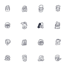 Load image into Gallery viewer, Self-adhesive Wallpaper - Heads up!