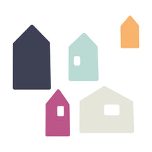 Charger l'image dans la galerie, Autocollants muraux - Petit hameau