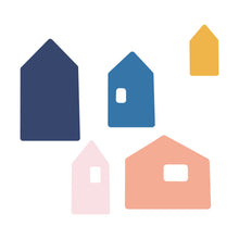 Charger l'image dans la galerie, Autocollants muraux - Petit hameau