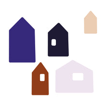 Charger l'image dans la galerie, Autocollants muraux - Petit hameau