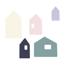 Charger l'image dans la galerie, Autocollants muraux - Petit hameau