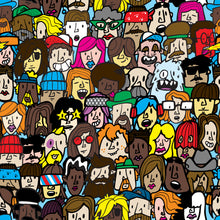 Load image into Gallery viewer, Self-adhesive Wallpaper - Where are you?