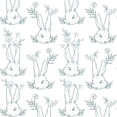 Self-adhesive Wallpaper - Alice’s rabbit