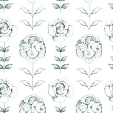 Charger l'image dans la galerie, Papier peint autocollant - Madame printemps