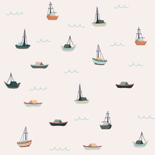 Load image into Gallery viewer, Self-adhesive Wallpaper - Little boats