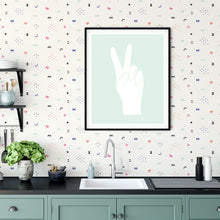 Load image into Gallery viewer, Self-adhesive Wallpaper - Festive graffitis