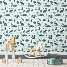 Load image into Gallery viewer, Self-adhesive Wallpaper - Love of dinos