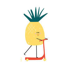 Load image into Gallery viewer, Wall sticker - Friendly pineapple
