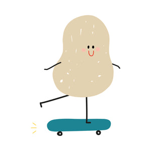Autocollant mural - À tantôt potato