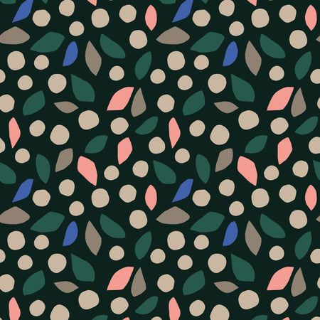Papier peint autocollant - Confettis botaniques
