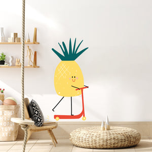 Wall sticker - Friendly pineapple