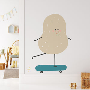Autocollant mural - À tantôt potato
