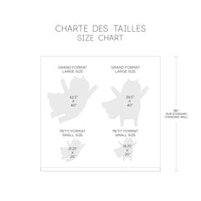 Charger l'image dans la galerie, Autocollant mural - Héros en bobettes
