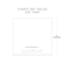 Charger l'image dans la galerie, Autocollants muraux - Les plates-bandes de Flavie
