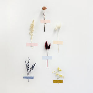 Petits bouquets muraux
