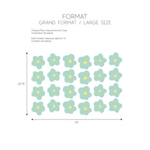 Charger l&#39;image dans la galerie, Autocollants muraux - Ensemble fleurettes coquettes
