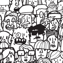 Charger l&#39;image dans la galerie, Papier peint autocollant - T&#39;es où?
