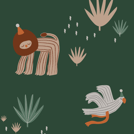 Papier peint autocollant - Marie-Plume et Jean-Poil