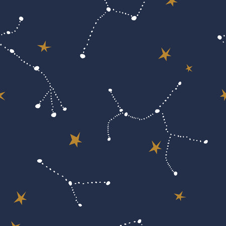 Papier peint autocollant - La tête dans les étoiles