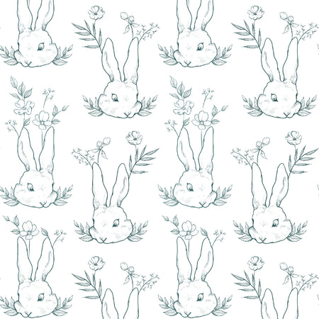Papier peint autocollant - Le lapin d'Alice