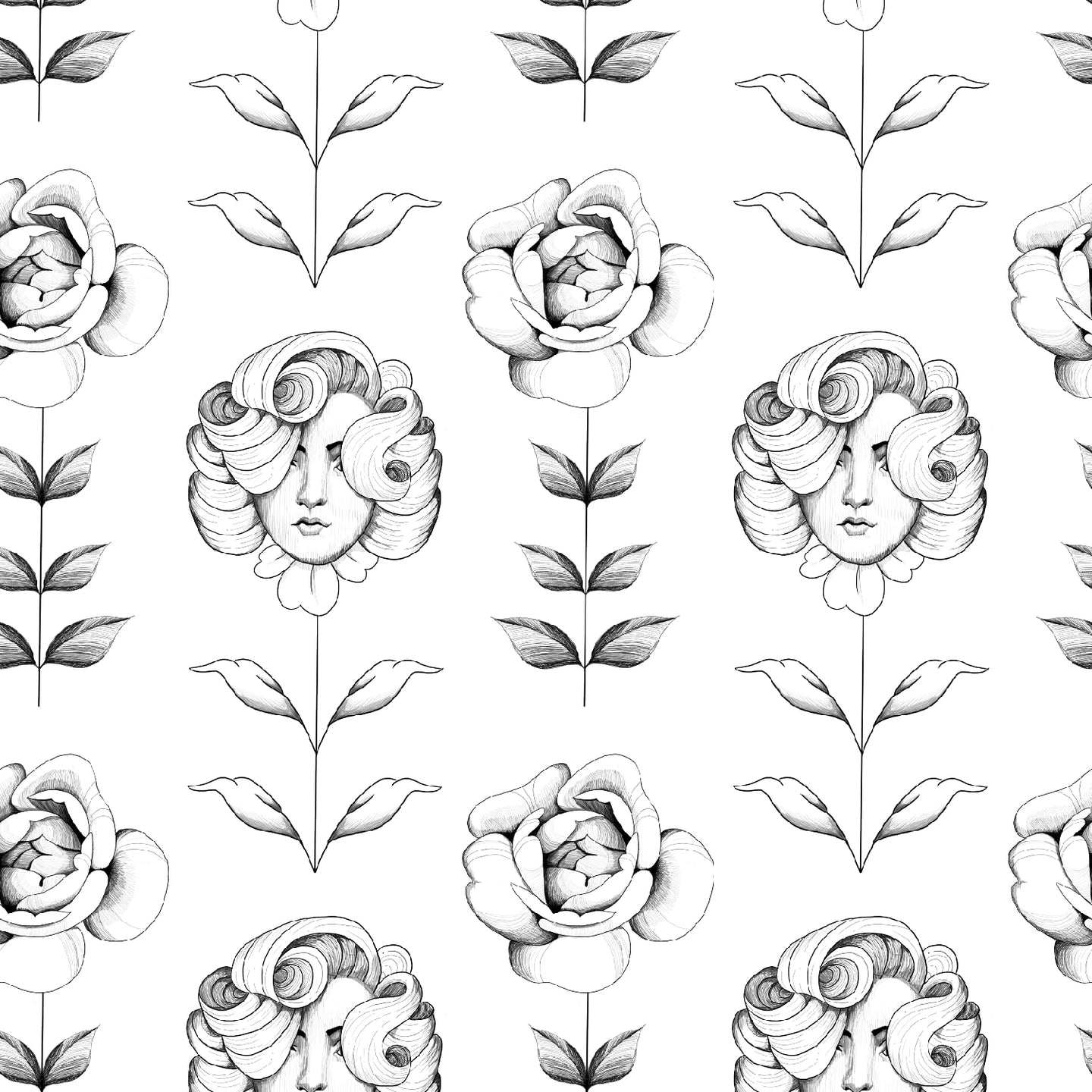 Self-adhesive Wallpaper - Spring fairy