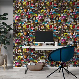 Self-adhesive Wallpaper - Where are you?