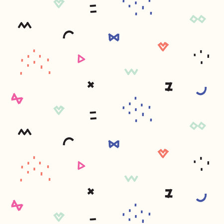 Self-adhesive Wallpaper - Festive graffitis