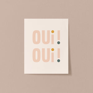 Affiche - Oh que oui